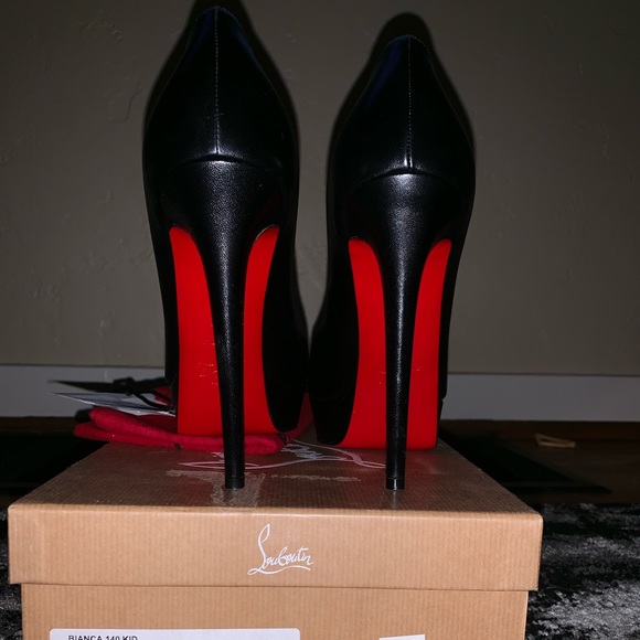Christian louboutin Bianca kid 140 platform - Picture 5 of 7